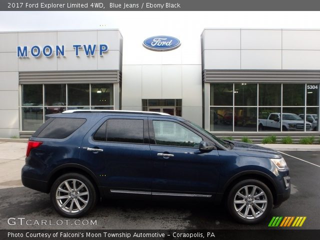 2017 Ford Explorer Limited 4WD in Blue Jeans