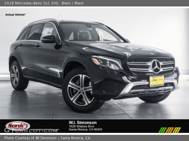 2018 Mercedes-Benz GLC 300 in Black