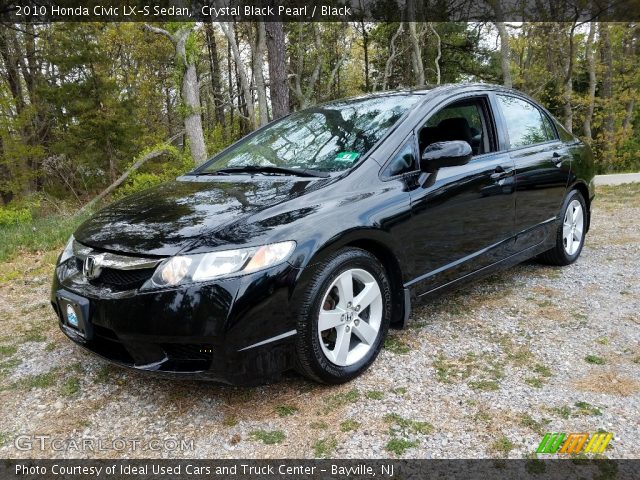 2010 Honda Civic LX-S Sedan in Crystal Black Pearl
