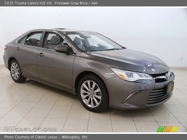 2015 Toyota Camry XLE V6 in Predawn Gray Mica