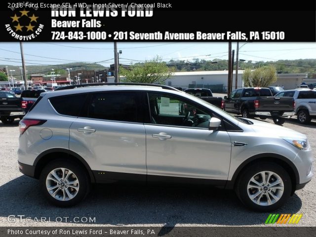 2018 Ford Escape SEL 4WD in Ingot Silver