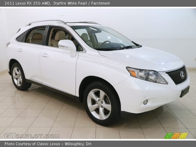 2011 Lexus RX 350 AWD in Starfire White Pearl