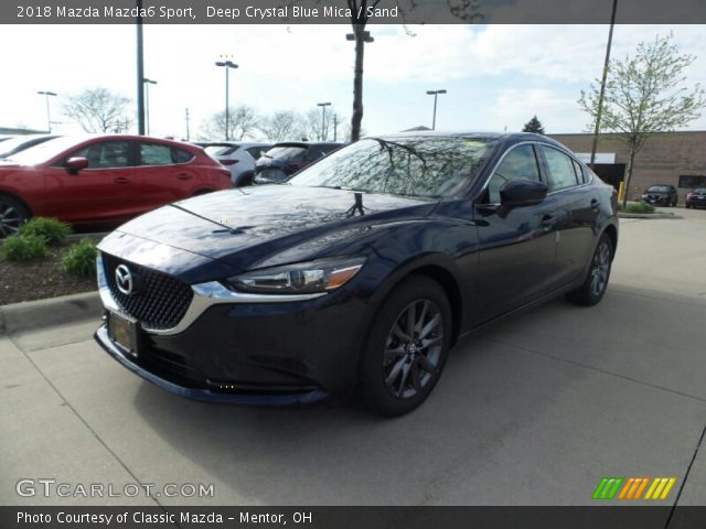2018 Mazda Mazda6 Sport in Deep Crystal Blue Mica