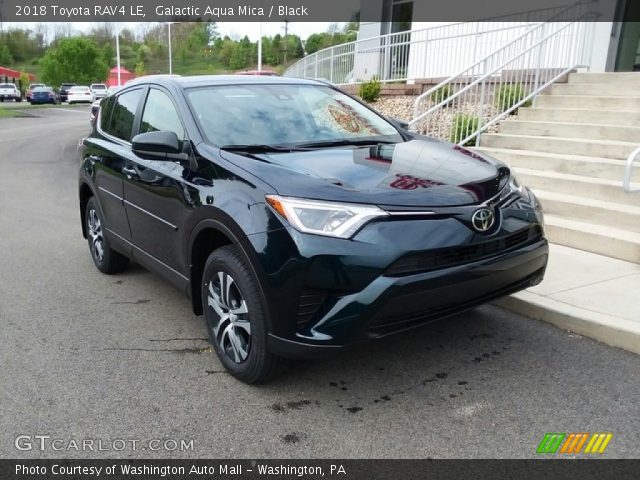 2018 Toyota RAV4 LE in Galactic Aqua Mica