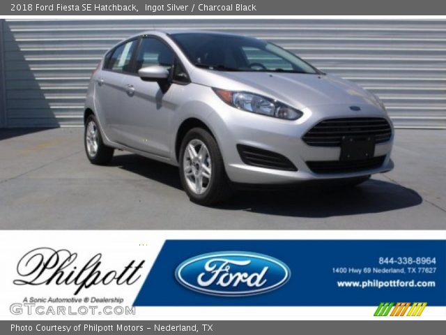 2018 Ford Fiesta SE Hatchback in Ingot Silver