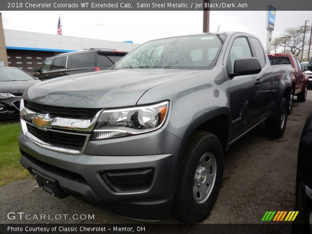 2018 Chevrolet Colorado WT Extended Cab in Satin Steel Metallic