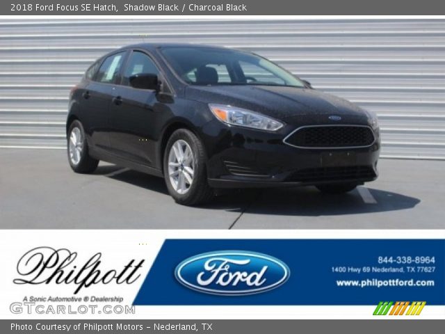 2018 Ford Focus SE Hatch in Shadow Black