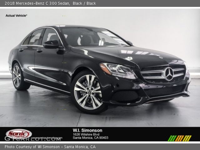 2018 Mercedes-Benz C 300 Sedan in Black