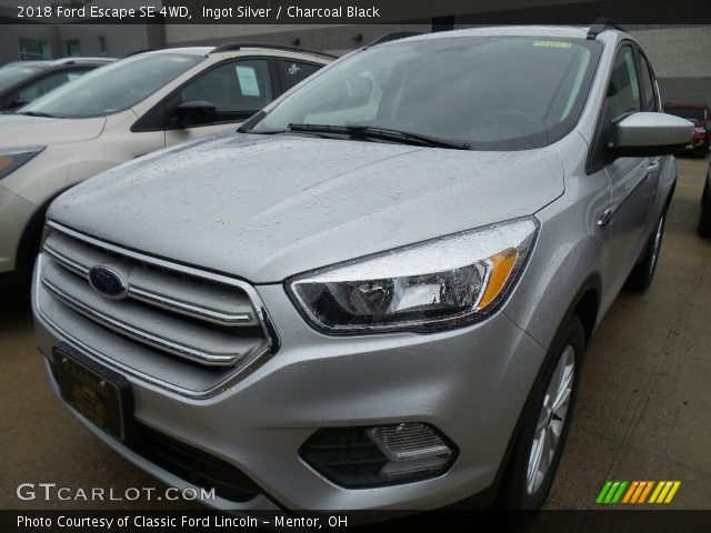 2018 Ford Escape SE 4WD in Ingot Silver