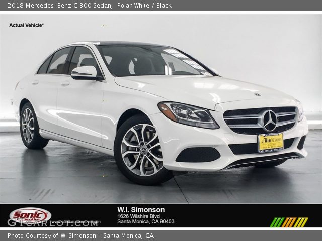 2018 Mercedes-Benz C 300 Sedan in Polar White