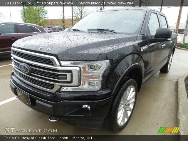 2018 Ford F150 Limited SuperCrew 4x4 in Shadow Black