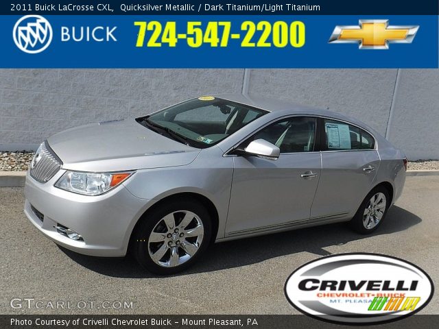 2011 Buick LaCrosse CXL in Quicksilver Metallic
