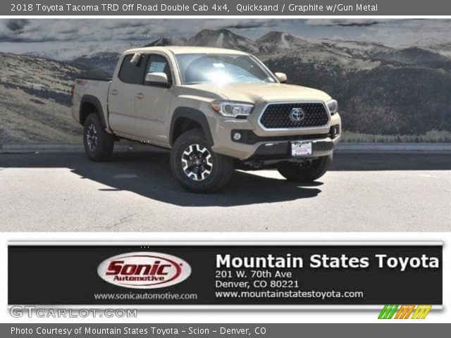 2018 Toyota Tacoma TRD Off Road Double Cab 4x4 in Quicksand