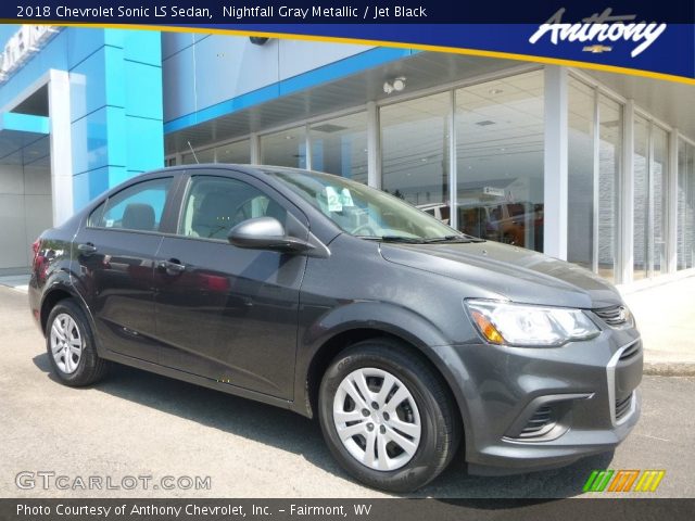 2018 Chevrolet Sonic LS Sedan in Nightfall Gray Metallic