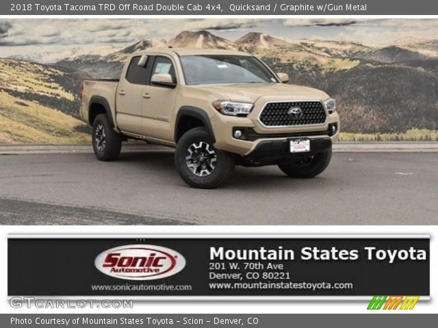 2018 Toyota Tacoma TRD Off Road Double Cab 4x4 in Quicksand