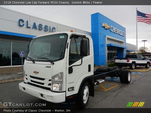 2018 Chevrolet Low Cab Forward 4500 Chassis in Summit White