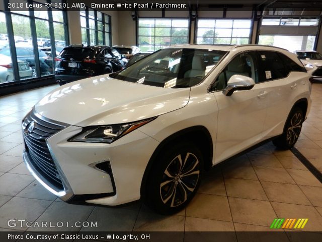 2018 Lexus RX 350L AWD in Eminent White Pearl
