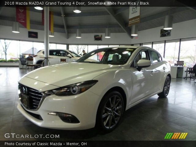 2018 Mazda MAZDA3 Grand Touring 4 Door in Snowflake White Pearl Mica