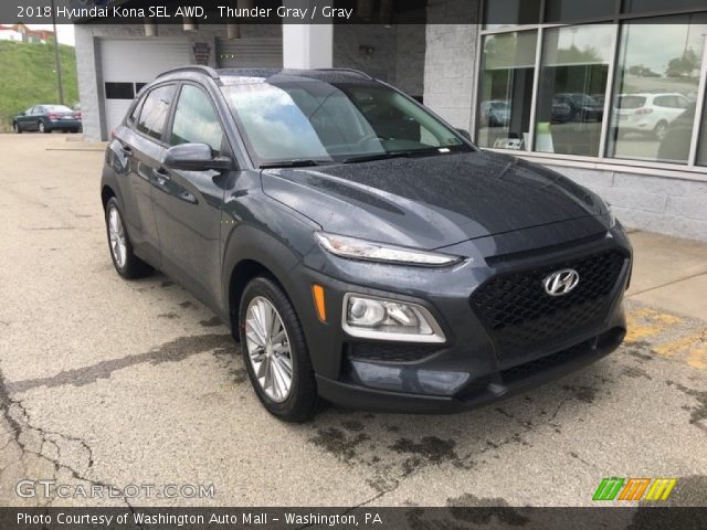 2018 Hyundai Kona SEL AWD in Thunder Gray