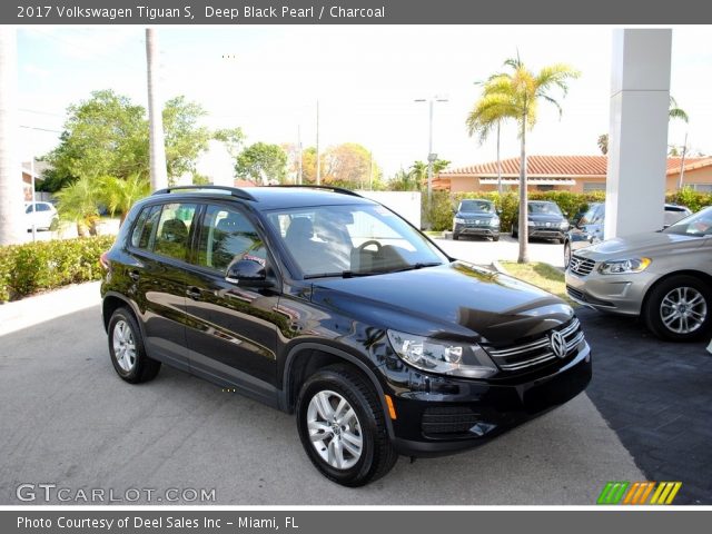 2017 Volkswagen Tiguan S in Deep Black Pearl