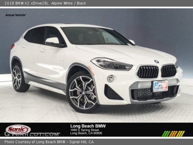 2018 BMW X2 xDrive28i in Alpine White