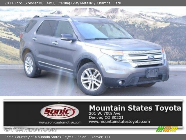 2011 Ford Explorer XLT 4WD in Sterling Grey Metallic