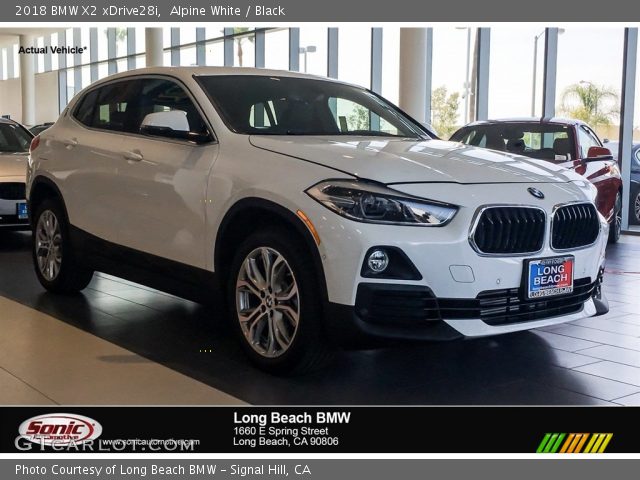 2018 BMW X2 xDrive28i in Alpine White