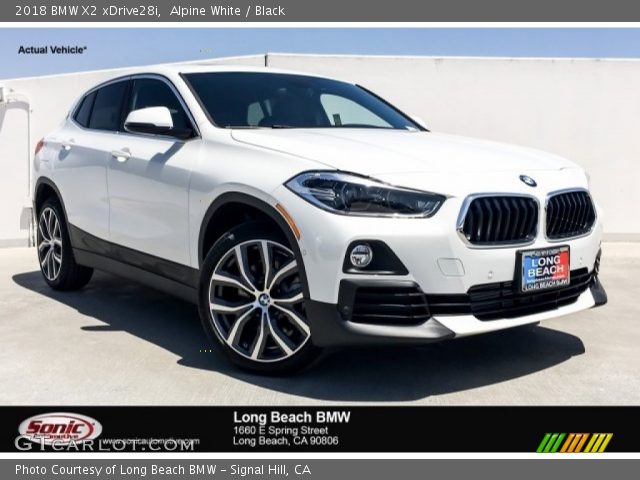 2018 BMW X2 xDrive28i in Alpine White