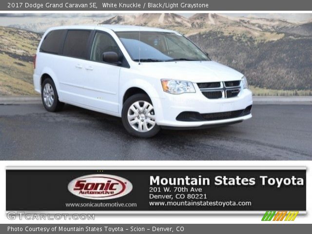 2017 Dodge Grand Caravan SE in White Knuckle