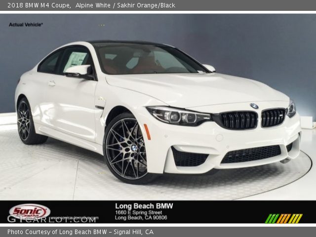 2018 BMW M4 Coupe in Alpine White