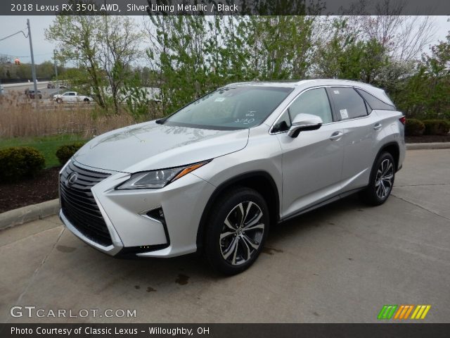 2018 Lexus RX 350L AWD in Silver Lining Metallic