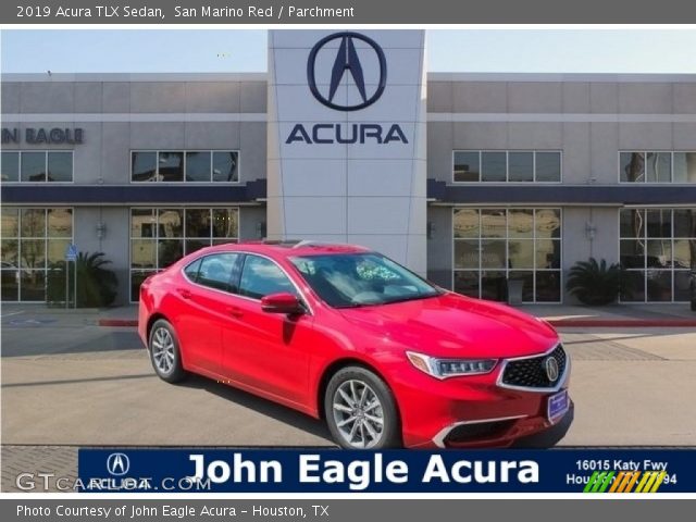 2019 Acura TLX Sedan in San Marino Red