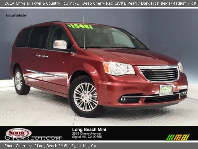 2014 Chrysler Town & Country Touring-L in Deep Cherry Red Crystal Pearl