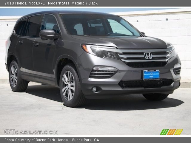 2018 Honda Pilot EX-L in Modern Steel Metallic