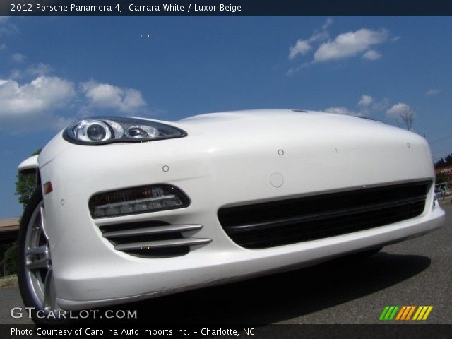 2012 Porsche Panamera 4 in Carrara White