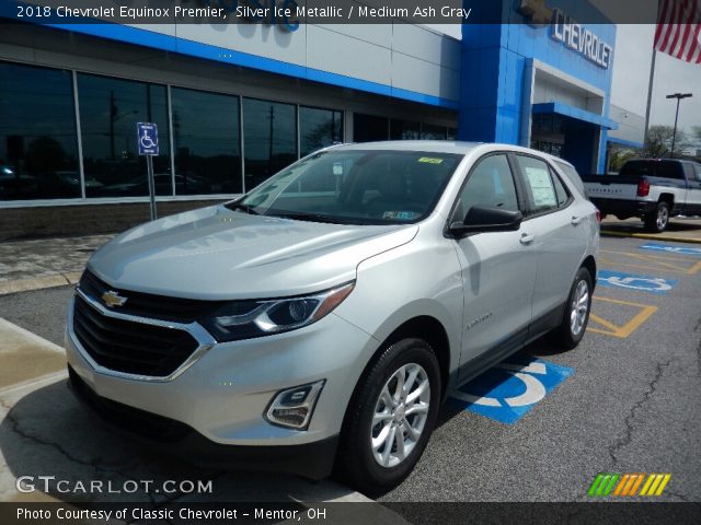 2018 Chevrolet Equinox Premier in Silver Ice Metallic