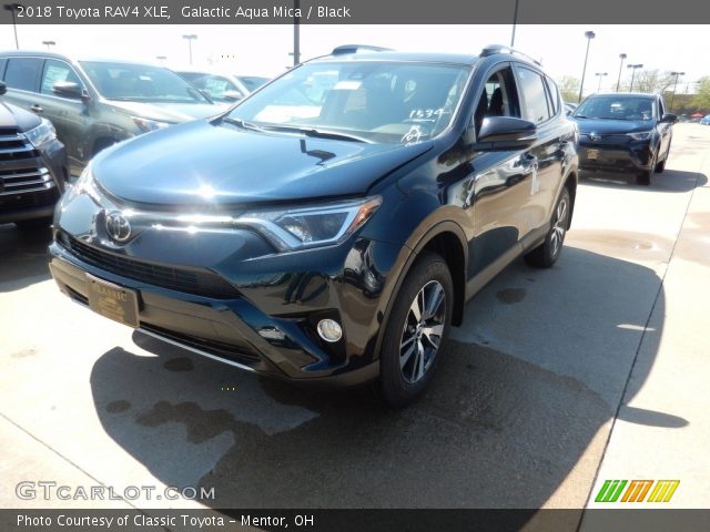 2018 Toyota RAV4 XLE in Galactic Aqua Mica
