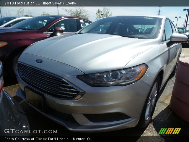 2018 Ford Fusion SE in Ingot Silver
