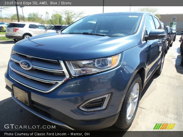 2018 Ford Edge SEL AWD in Blue