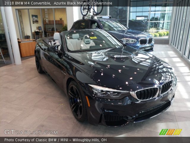 2018 BMW M4 Convertible in Azurite Black Metallic
