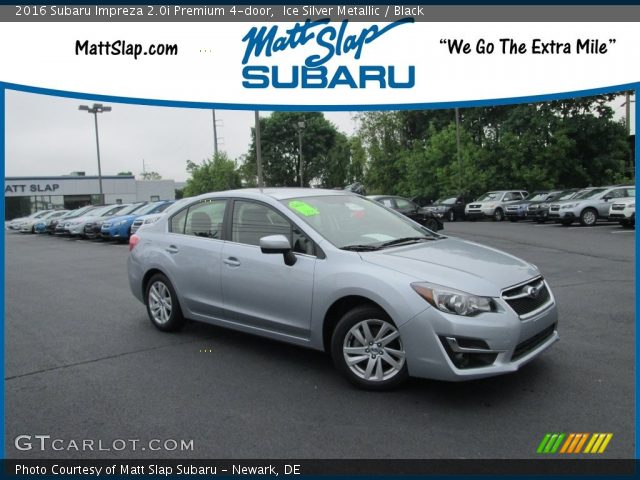 2016 Subaru Impreza 2.0i Premium 4-door in Ice Silver Metallic