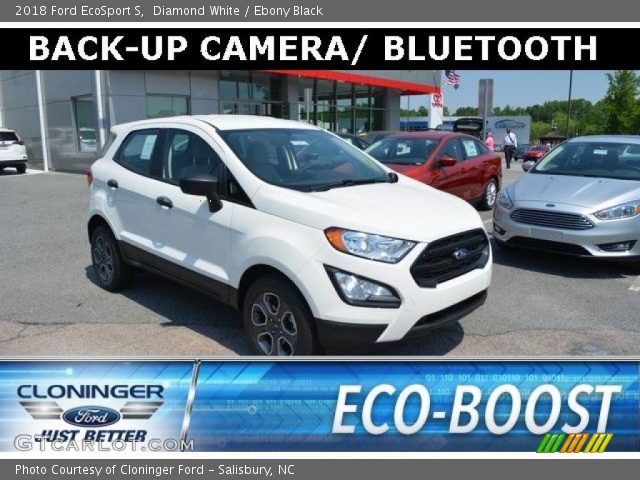 2018 Ford EcoSport S in Diamond White