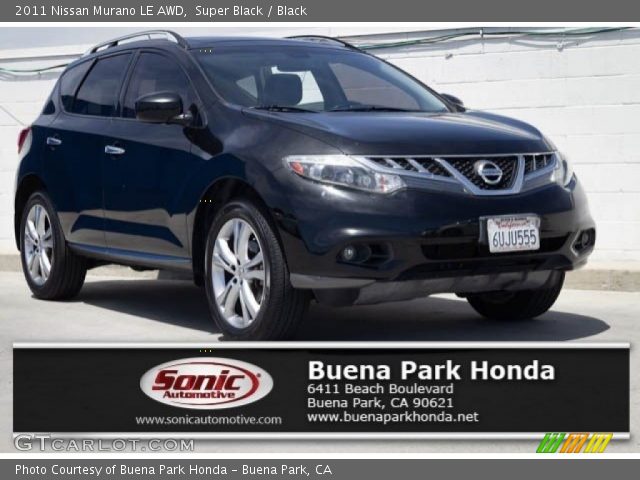 2011 Nissan Murano LE AWD in Super Black