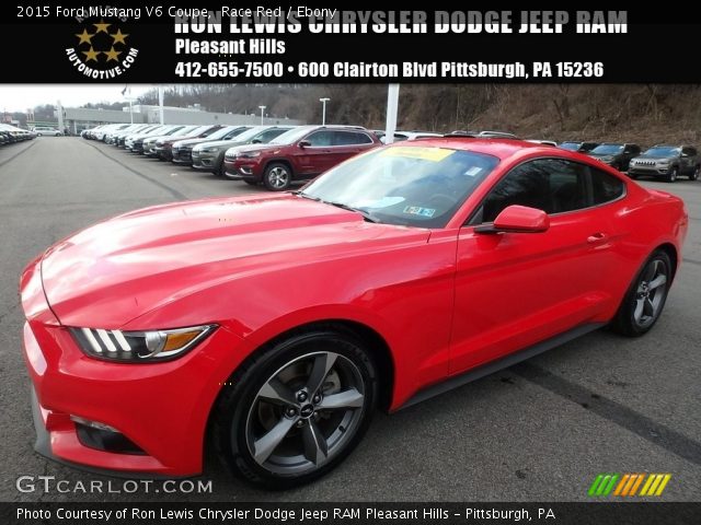 2015 Ford Mustang V6 Coupe in Race Red