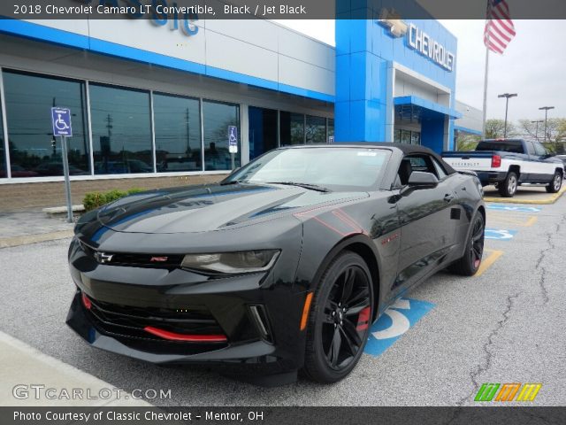 2018 Chevrolet Camaro LT Convertible in Black
