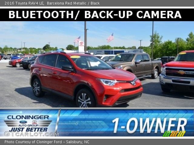 2016 Toyota RAV4 LE in Barcelona Red Metallic