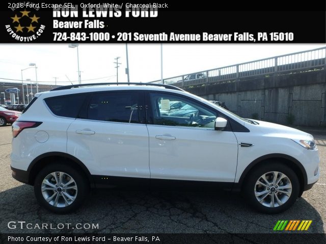 2018 Ford Escape SEL in Oxford White