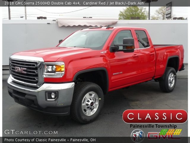 2018 GMC Sierra 2500HD Double Cab 4x4 in Cardinal Red