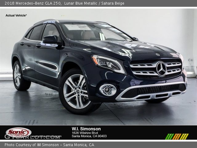 2018 Mercedes-Benz GLA 250 in Lunar Blue Metallic