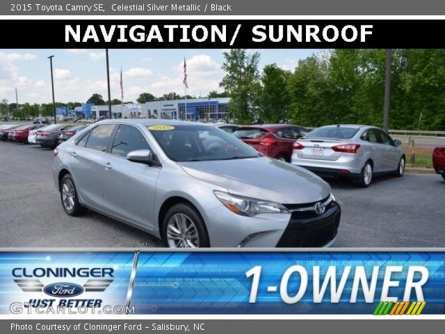 2015 Toyota Camry SE in Celestial Silver Metallic